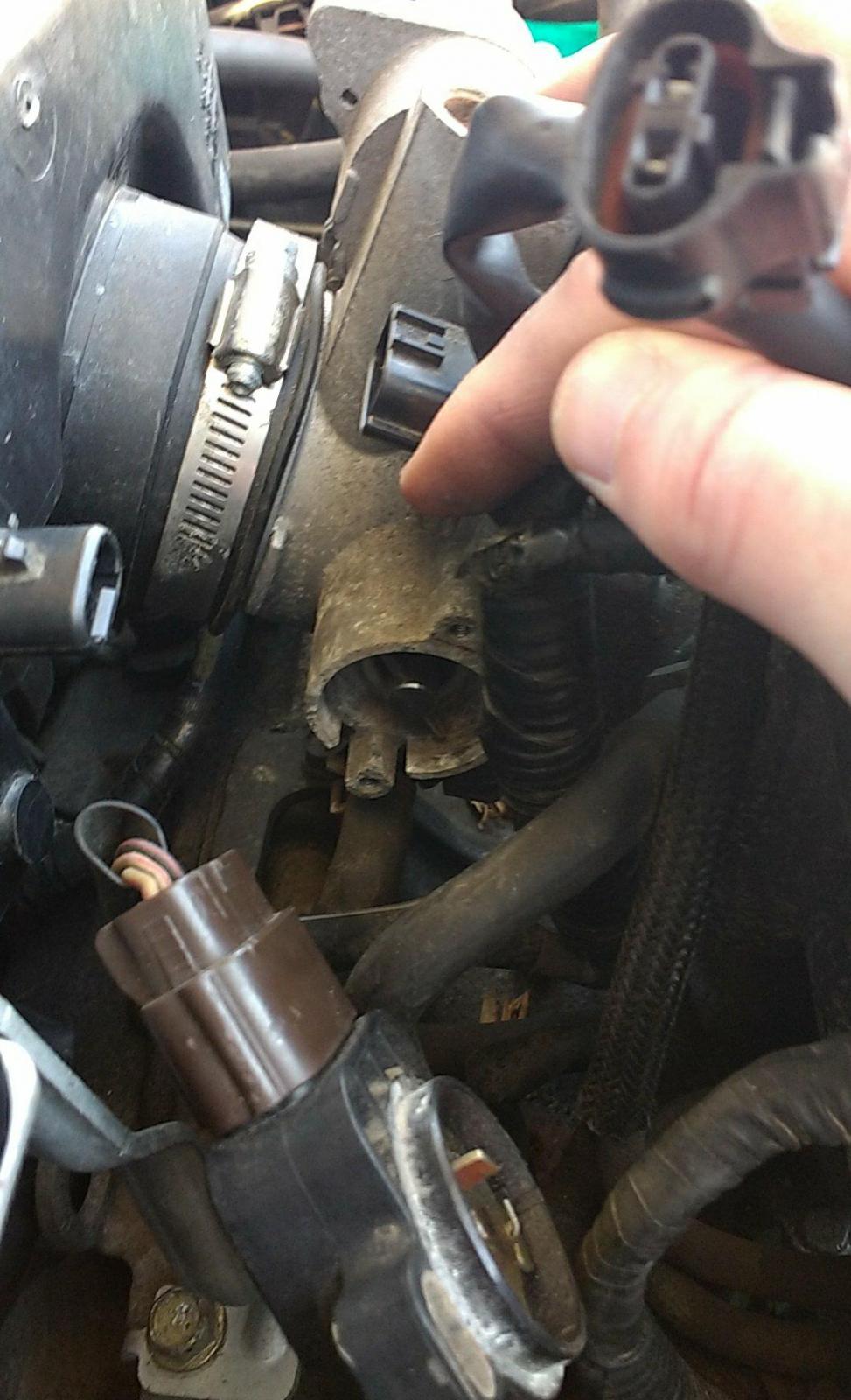 Locating MAF sensor on 2003 Subaru Impreza 2.5 RS 1990