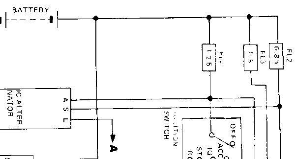 Alternator wiring? - Old Gen.: 80's GL/DL/XT/Loyales... - Ultimate ...